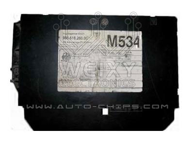 TMPro2 Software module 54 – Porsche body module with ID13
