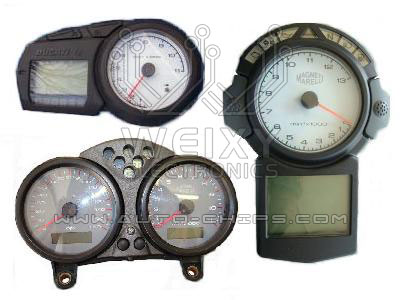 TMPro2 Software module 58 – Ducati bikes dashboard Marelli