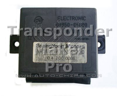 TMPro2 Software module 85 – SsangYong immobox VDO