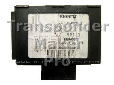 TMPro2 Software module 79 – Renault Megane immobox Siemens