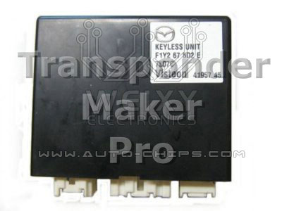 TMPro2 Software module 89 – Mazda RX-8 immobox Visteon