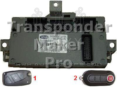 TMPro2 Software module 112 – Fiat, Lancia, PSA BSI Marelli type 3
