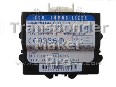 TMPro2 Software module 169 – Daihatsu, Perodua immobox Tokai-Rika with ID4D-67