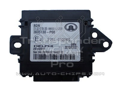 TMPro2 Software module 195 – Great Wall immobox Delphi