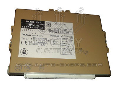 TMPro2 Software module 188 – Toyota, Lexus, Subaru SMART key unit Denso