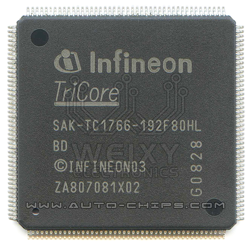 SAK-TC1766-192F80HL BD   commonly used Vulnerable MCU storage chip for ECU