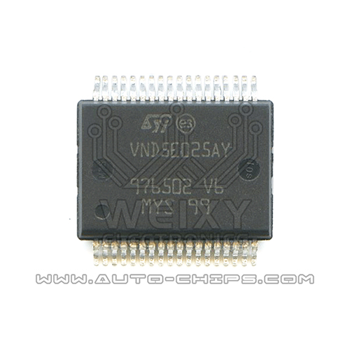VND5E025AY  commonly used vulnerable tail lamp driver IC for automotives' BCM