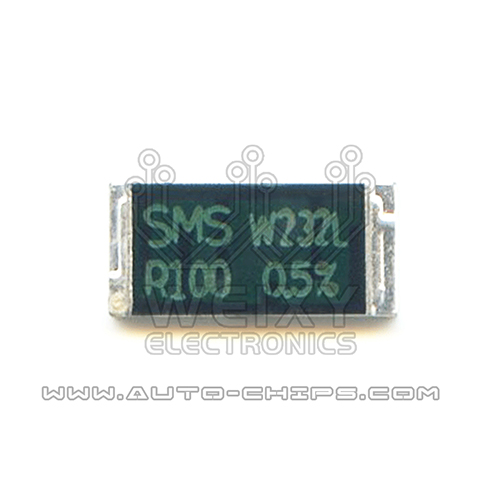 SMS R100 high-precision alloy power resistors for automotives