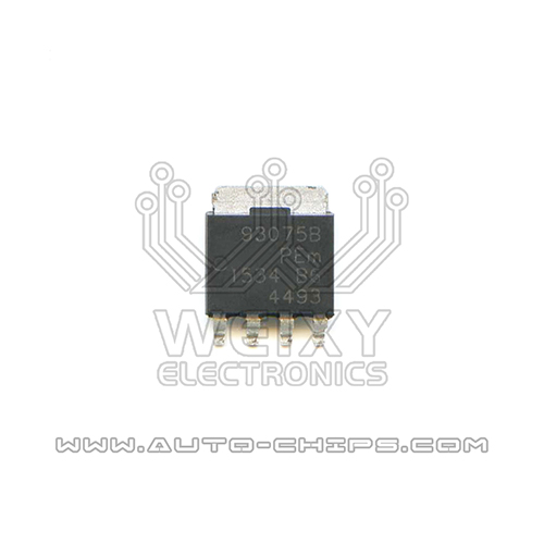 93075B commonly used vulnerable driver chip for BOSCH EDC17 ECU