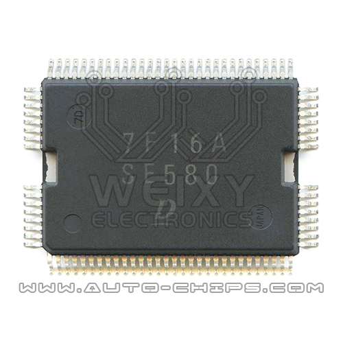 SE580 commonly used vulnerable driver IC for Toyota ECU