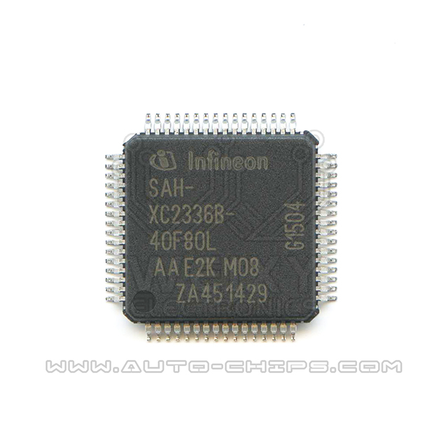 SAH-XC2336B-40F80L commonly used MUC chip for Automotive airbag control unit