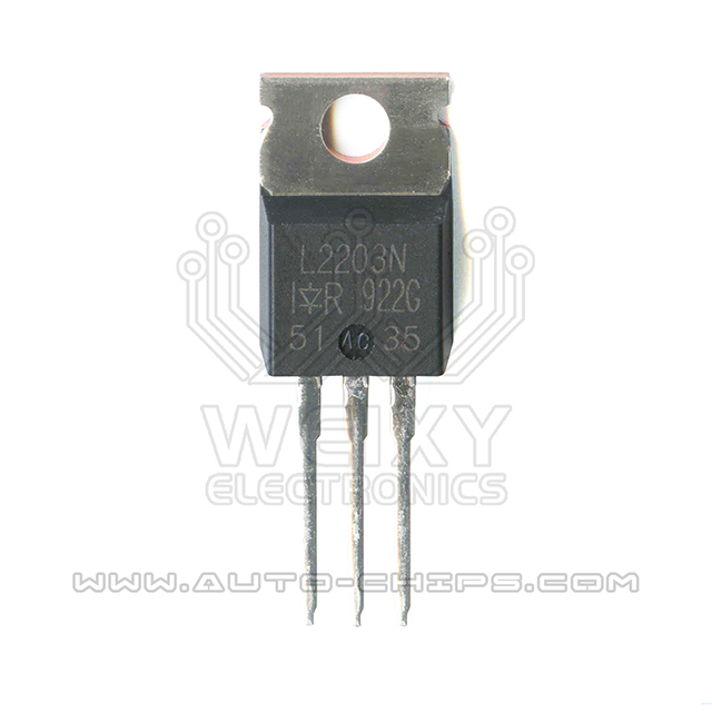 L2203N Commonly used vulnerable driver chips for excavator ECU