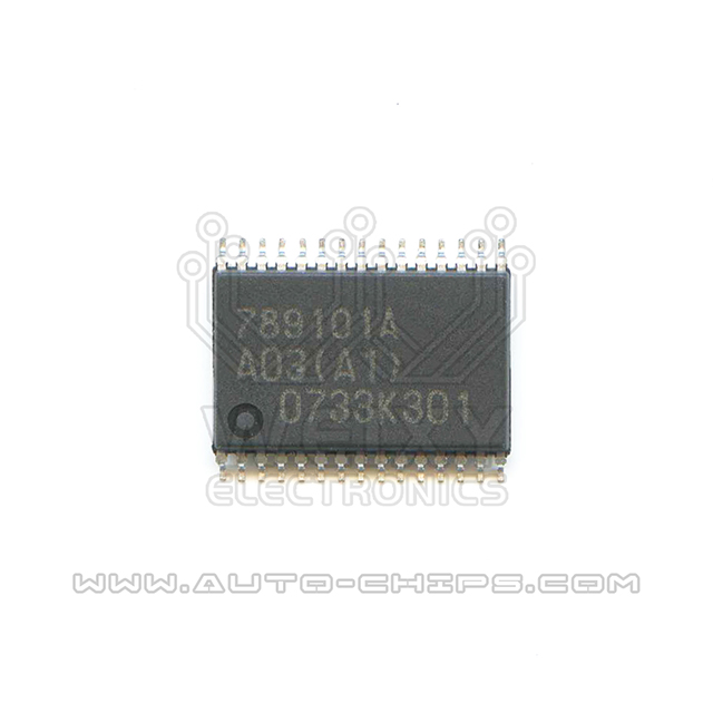 789101A  idling throttle drive chip for  ECU
