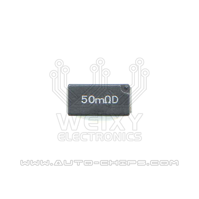 50mΩD resistor for automotives ECU