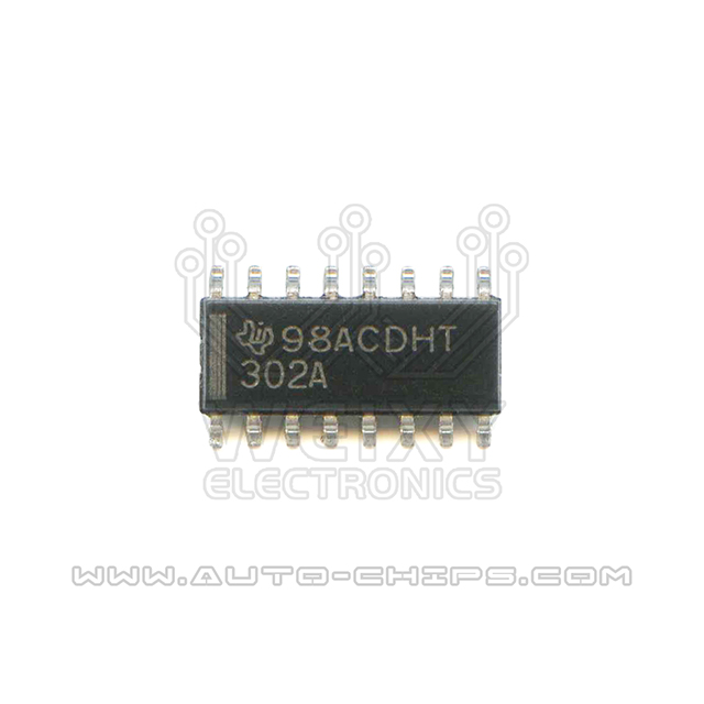 302A chip for automotives BCM