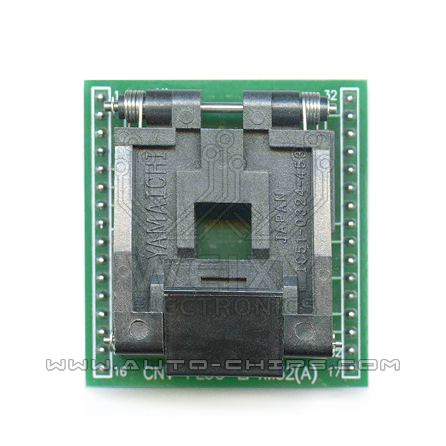 PLCC32 switch to DIP32 Adapter Used for connect 32PIN Flash chip