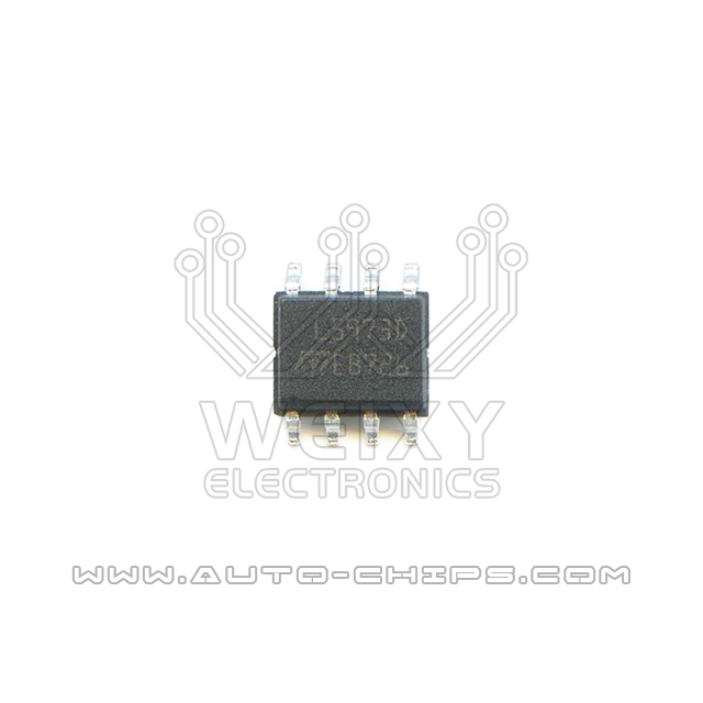 L5973D  commonly used vulnerable driver chips for BMW DME