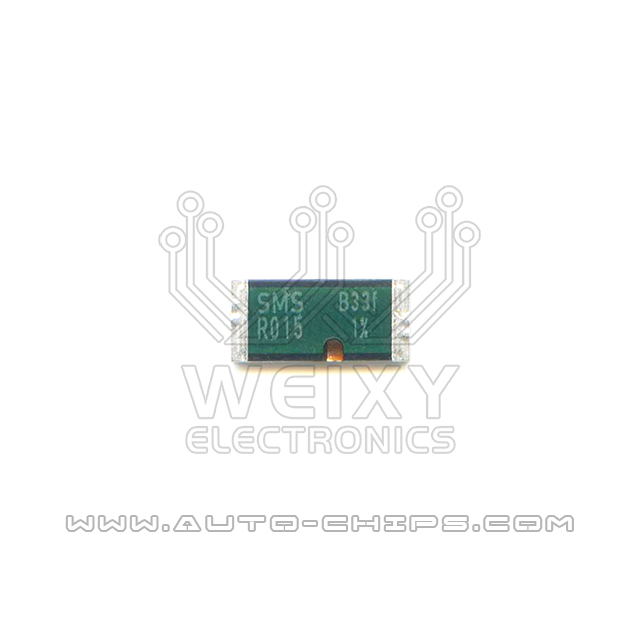 SMS R015  commonly used vulnerable high-precision alloy power resistors for ECU