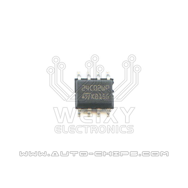24C02 SOIC8  Commonly used EEPROM chip for automobiles, Truck and excavator