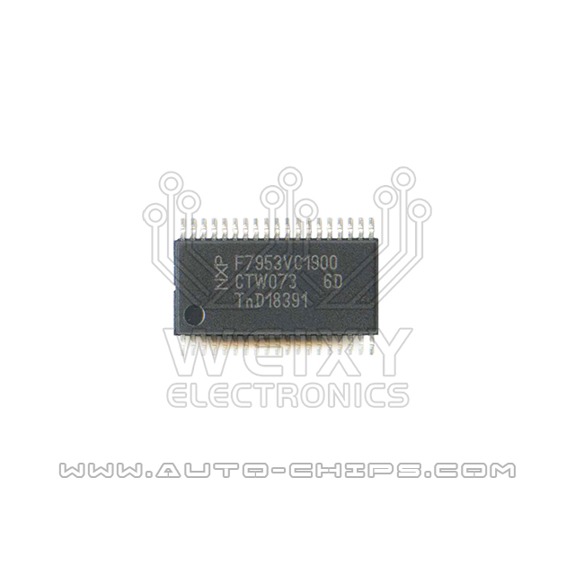 PCF7953  commonly used vulnerable chip For Car key circuit board
