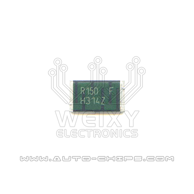 SMT R150 resistor use for automotives ECU