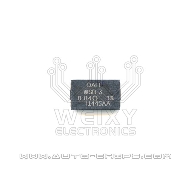 DALE WSR-3 0.04R resistor use for automotives