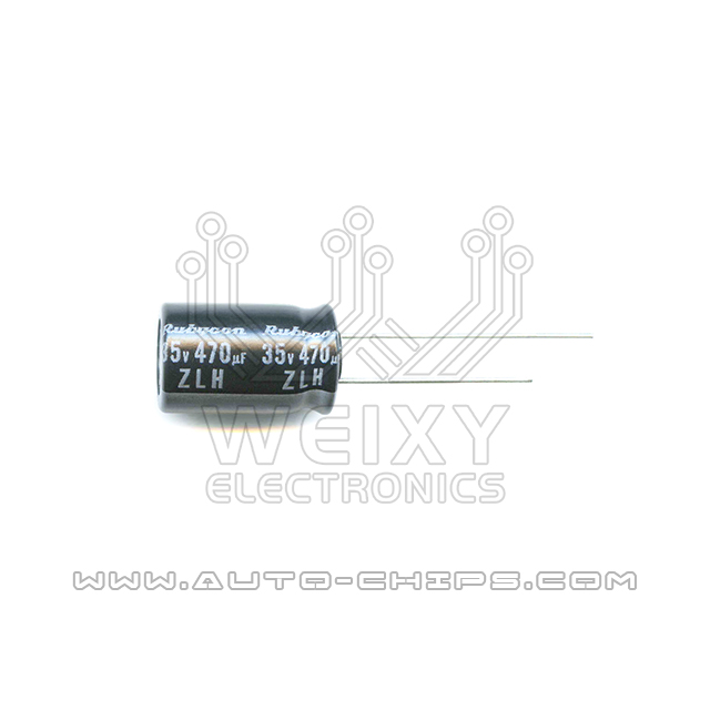 35v 470uf capacitor use for automotives