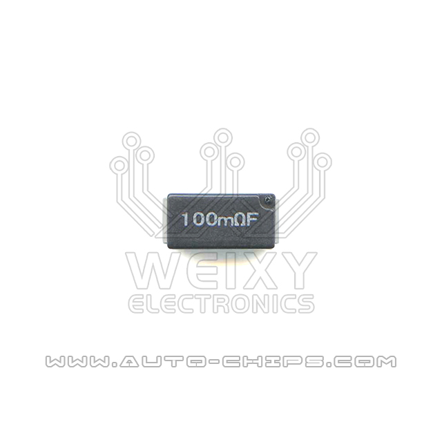 100mRF resistor use for automotives