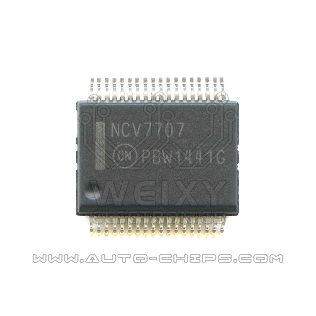 NCV7707 Vulnerable driver IC for automobile BCM