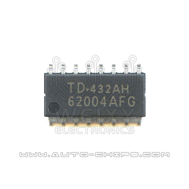 TD62004AFG   Vulnerable driver IC for automotive ECU