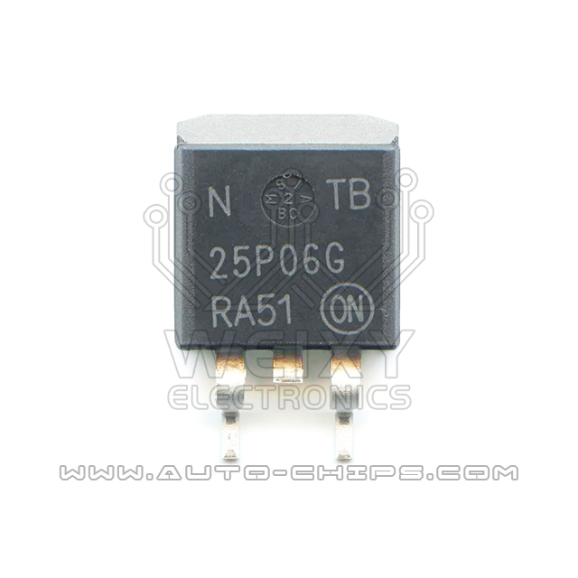 NTB25P06G chip use for automotives