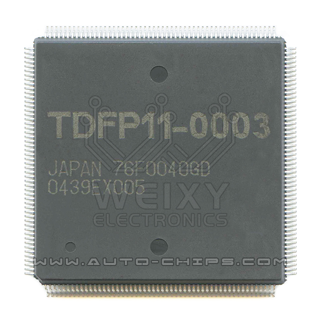 TDFP11-0003 76F0040GD Commonly used vulnerable Chip for TOYOTA DENSO ECU