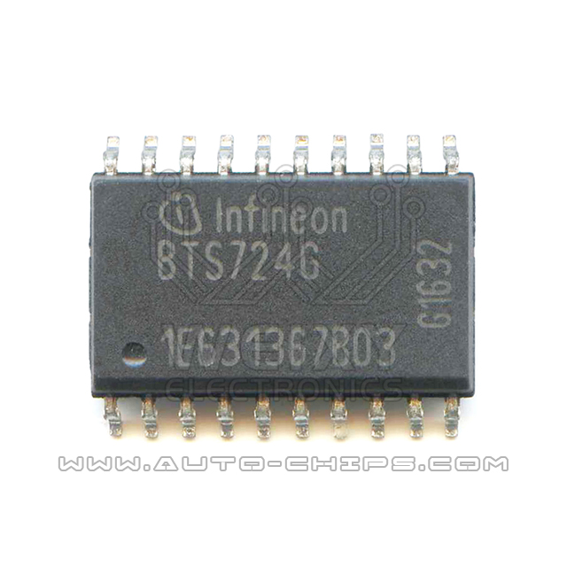 BTS724G  commonly used vulnerable chip for automotive BCM