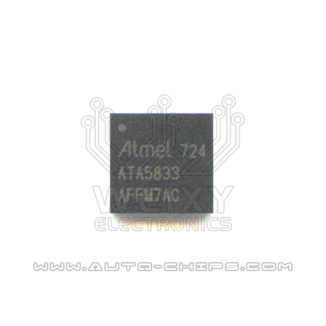 ATA5833 chip use for automotives keys
