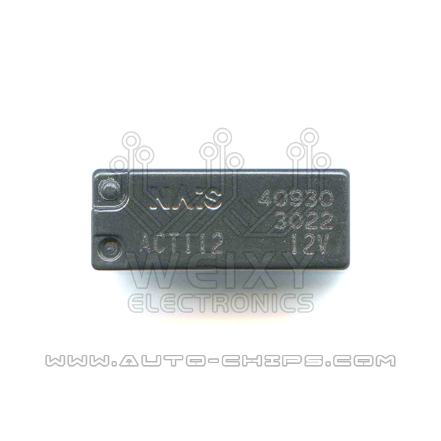 ACT112  commonly used vulnerable relays for Car BCM