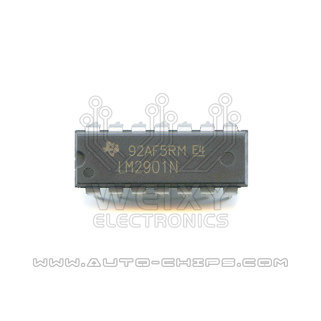 LM2901N Automotive commonly used vulnerable driver chips