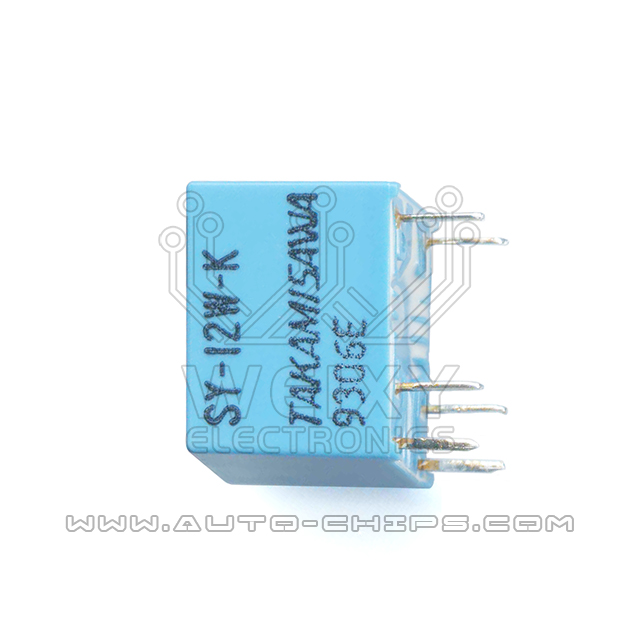 SY-12W-K  commonly used vulnerable relay for automotive BCM
