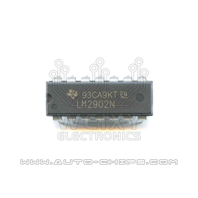 LM2902N Automotive commonly used vulnerable driver chips