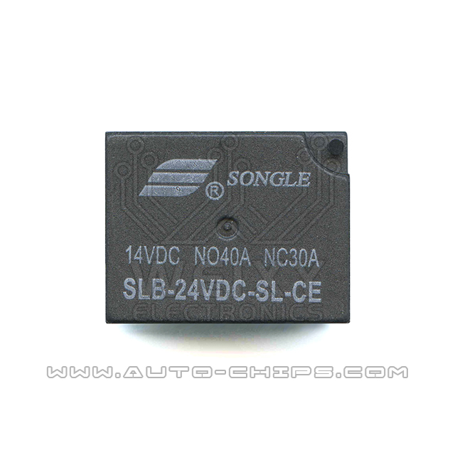 SLB-24VDC-SL-CE  commonly used vulnerable relay for automotive BCM