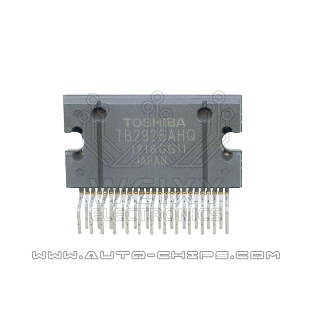TB2926AHQ  commonly used vulnerable chip for automotive audio and amplifier host