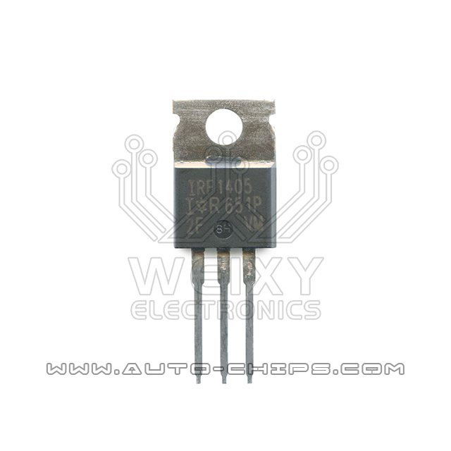 IRF1405  Excavator ECM commonly used vulnerable driver chip