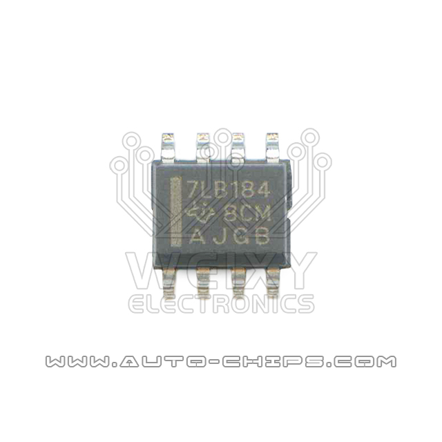 7LB184 chip used for automotives ECU