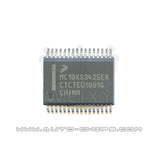 MC10XS3425EK  Commonly used vulnerable driver chip for automotive BCM