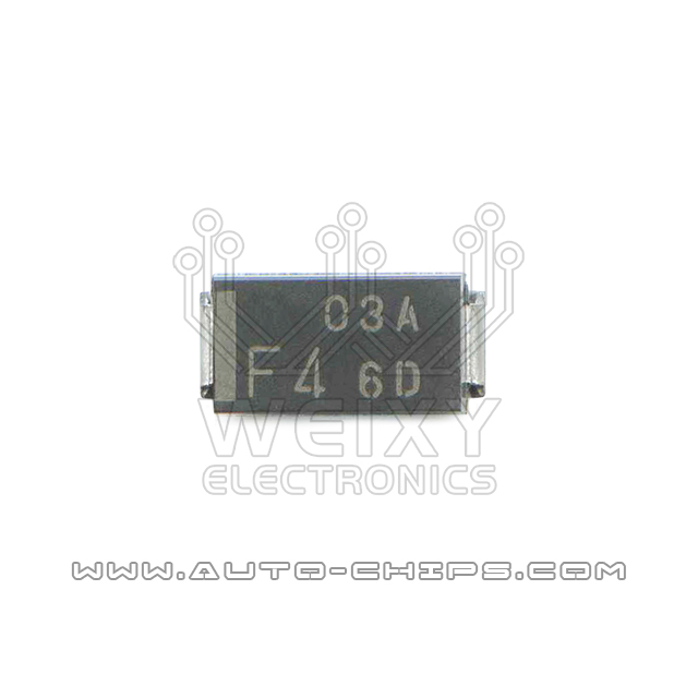 03AF4 2PIN chip used for automotives ECU