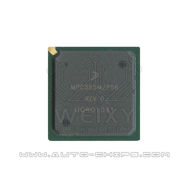 MPC565MZP56 Excavator ECM commonly used vulnerable MCU chip