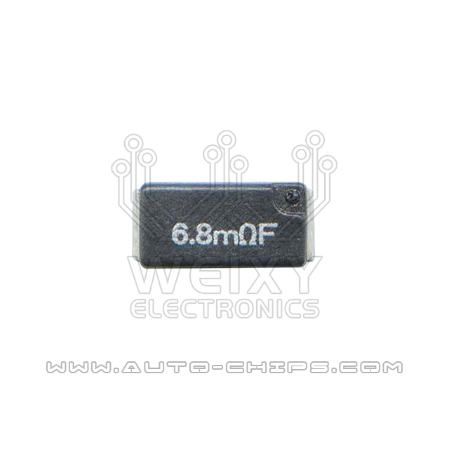 6.8mRF resistor used for automotives