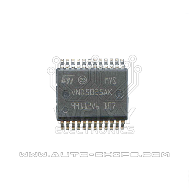 VND5025AK  turn light driver chip for automotive BCM