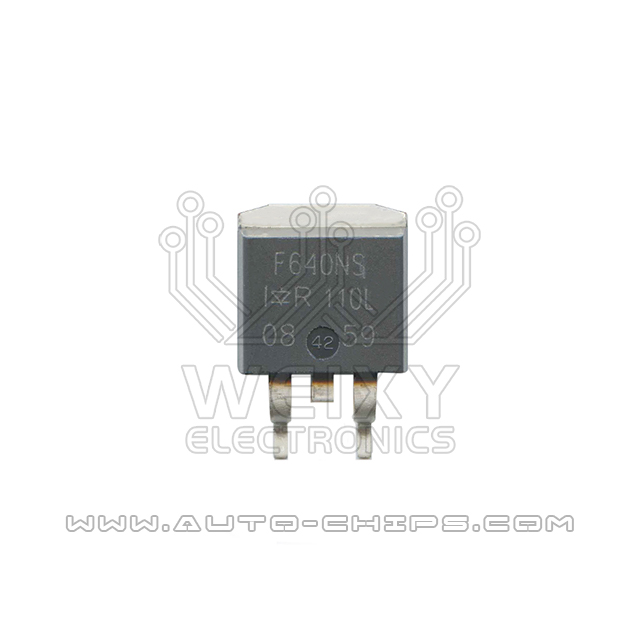 F640NS commonly used vulnerable chip for automobiles