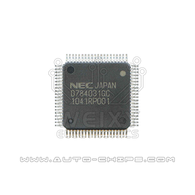 D784031GC  commonly used vulnerable chip for automobiles