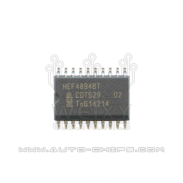 HEF4894BT Automotive ECU commonly used vulnerable driver chips